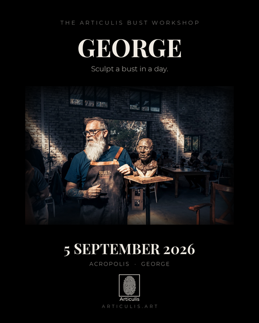 BUST Sculpture Workshop, George (R1240 deposit, 50% of R2480)