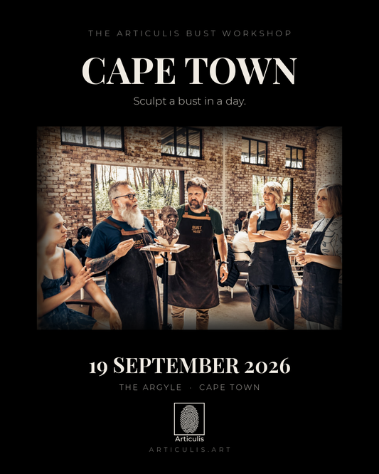 BUST Sculpture Workshop, Cape Town (R1240 deposit, 50% of R2480)