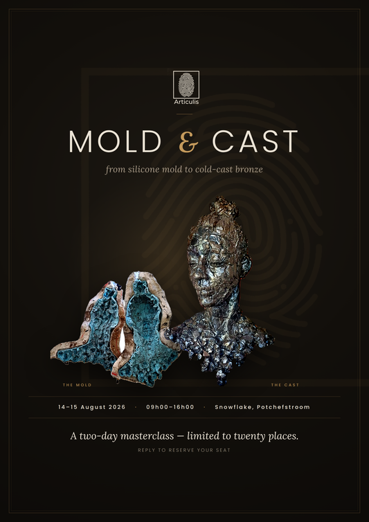 Mold & Cast — A Two-Day Sculpture Masterclass | Potchefstroom, 14–15 August 2026