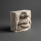 Mouth prop, 1:4 scale cast, grey studio background